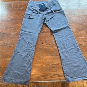 Brandy Melville Gray Flared Pants